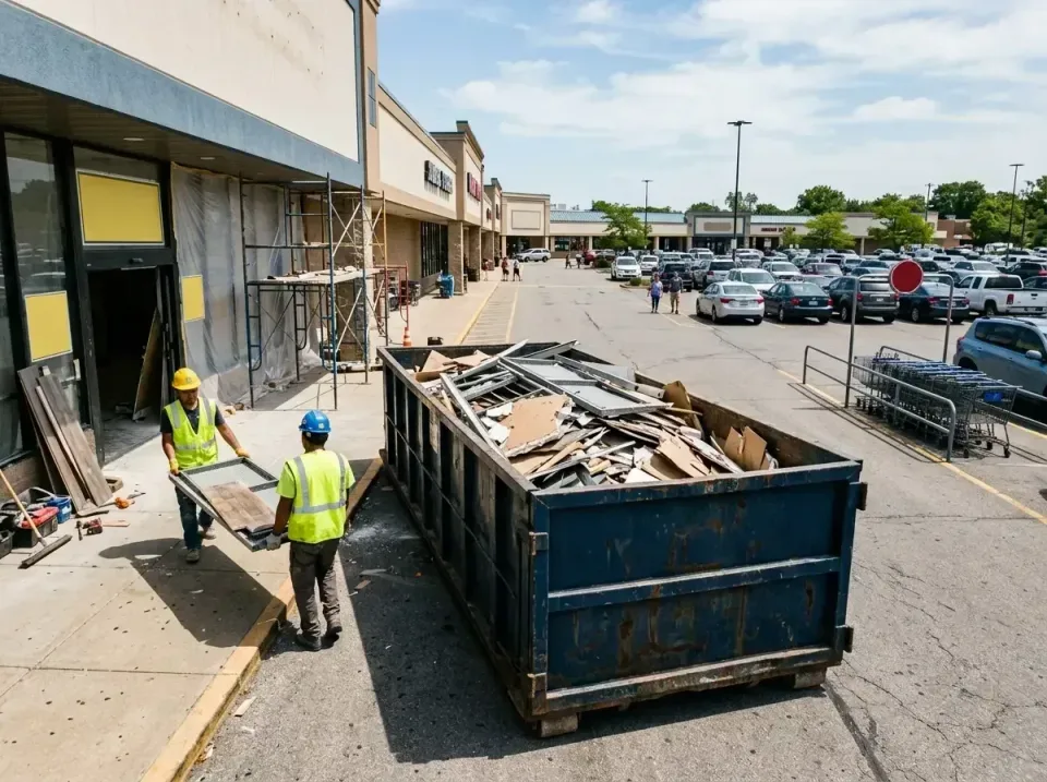 retail-store-renovation-debris-003 — frequently asked questions, Roll-off Dumpster Rentals in Cabin John, MD